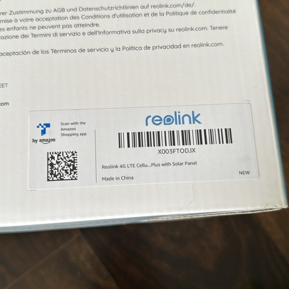 Reolink Go Plus 4G camera with Solar Panel - unused - Picture 3 of 6